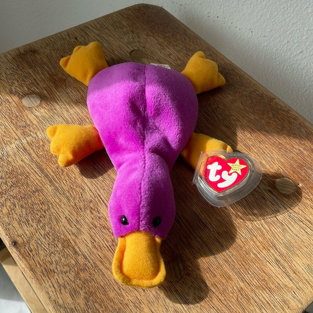 Ty Beanie Baby Patti the Platypus Toy
